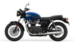 Triumph Bonneville T100 Chrome Edition Side View