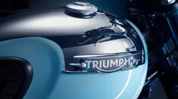 Triumph Bonneville T120 Chrome Edition Close-up Shot