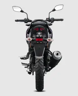 TVS Raider 125 Black Panther Edition Rear View