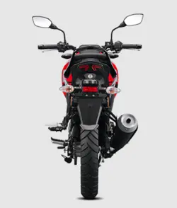 TVS Raider 125 Iron Man Edition Rear View