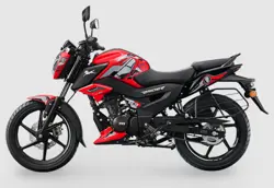 TVS Raider 125 Iron Man Edition Side View