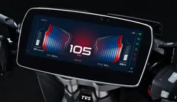 TVS X Digital Instrument Console