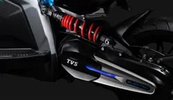 TVS X Rear Monoshock Suspension