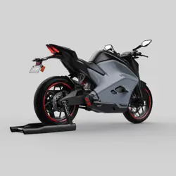 Ultraviolette F77 Original Rear 3-Quarter View