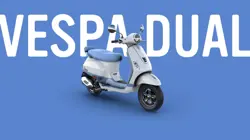 Vespa Dual VXL 125 Front 3-Quarter View