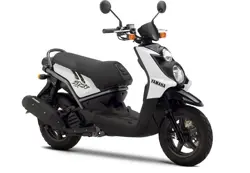 Yamaha BW's 125 Front 3-Quarter White and Grey