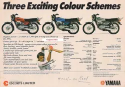 Yamaha RX 100 Original Brochure (Image Credit - TeamBHP)