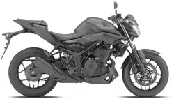 Yamaha MT-320, MT-03, MT-3 (P)