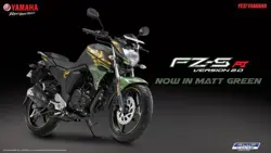 Yamaha FZS Version 2.0 Matt Green Edition