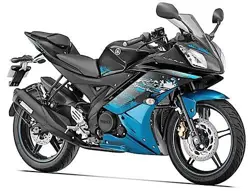 Yamaha R15 Streaking Cyan