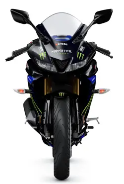 Yamaha R125 Monster Energy Front View