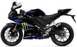 Yamaha R125 Monster Energy Side View