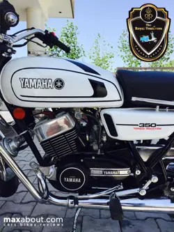Yamaha RD350 Closeup Shot