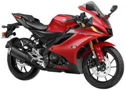 Yamaha R15 V4 Metallic Red Edition Front 3-Quarter View