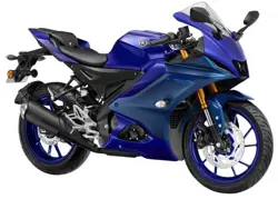 Yamaha R15 V4 Racing Blue Edition Front 3-Quarter View