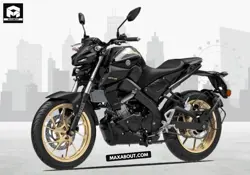 Yamaha MT-15 CYW Metallic Black Price in India