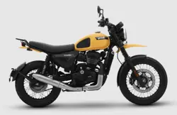 Yezdi Scrambler in Yelling Yellow Colour