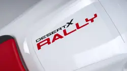 Ducati DesertX Rally Close Up Shot