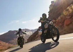 Triumph Scrambler 1200 X Action Shot