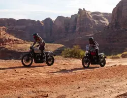 Triumph Scrambler 1200 X Action Shot 1