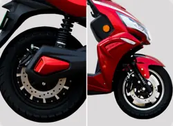 Komaki SE Front & Rear Disc Brakes