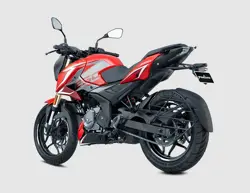 Bajaj Pulsar N250 Rear 3-Quarter View