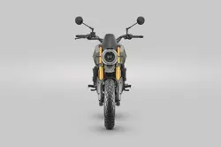 Moto Morini Seiemmezzo Matte Green Front View