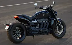 Triumph Rocket 3 Storm R Rear 3-Quarter View