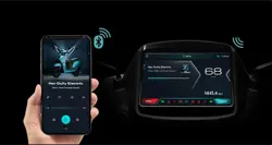 Ampere Nexus Digital Instrument Console with Bluetooth Connectivity