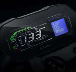 Bajaj Pulsar NS400 Digital Instrument Console