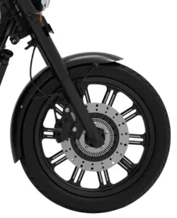 Jawa 42 Bobber Red Sheen Front Disc Brake