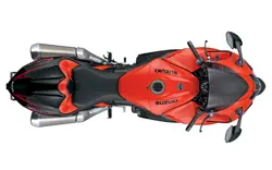 Suzuki Hayabusa 25th Anniversary Edition Upper View