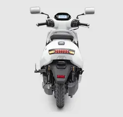 TVS iQube 09 Rear View