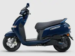 TVS iQube ST Side View