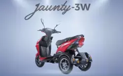Amo Mobility Jaunty-3W Rear 3-Quarter View