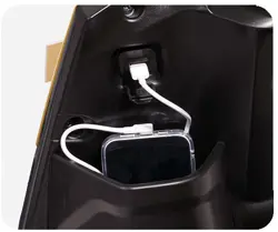BGAUSS C12i MAX 2.0 USB Charging