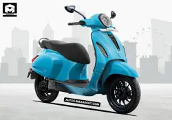 New Bajaj Chetak Blue 2903 Price in India
