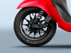 Bajaj Chetak Blue 2903 Front Alloy Wheels