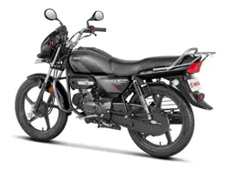 Hero Splendor Plus XTEC 2.0 Rear 3-Quarter View