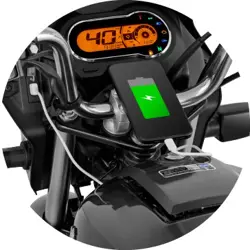 Hero Splendor Plus XTEC 2.0 USB Charging