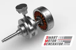 Yamaha Fascino 125 Deluxe Smart Motor Generator - Silent Start