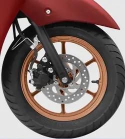 Yamaha Fascino 125 Disc Front Wheel