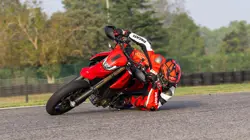 Ducati Hypermotard 698 Mono Action Shot 1