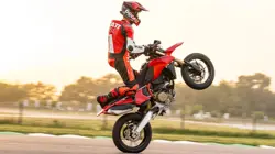 Ducati Hypermotard 698 Mono Action Shot 2