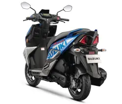 Suzuki Avenis 125 Race Edition Rear 3-Quarter View