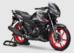 TVS Apache RTR 160 Racing Edition Front 3-Quarter View