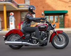 Indian Scout Classic Limited Plus Tech Action Shot 1