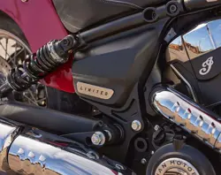 Indian Scout Classic Limited Plus Tech Closeup Shot