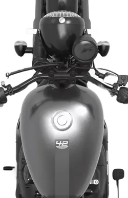 Jawa 42 Asteroid Grey Instrument Console