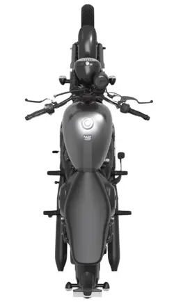 Jawa 42 Asteroid Grey Upper View